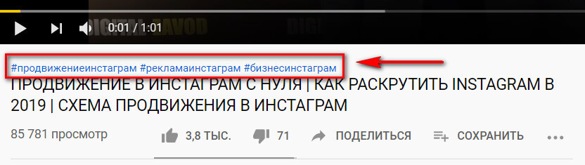 Как работают теги и ключевые слова на YouTube