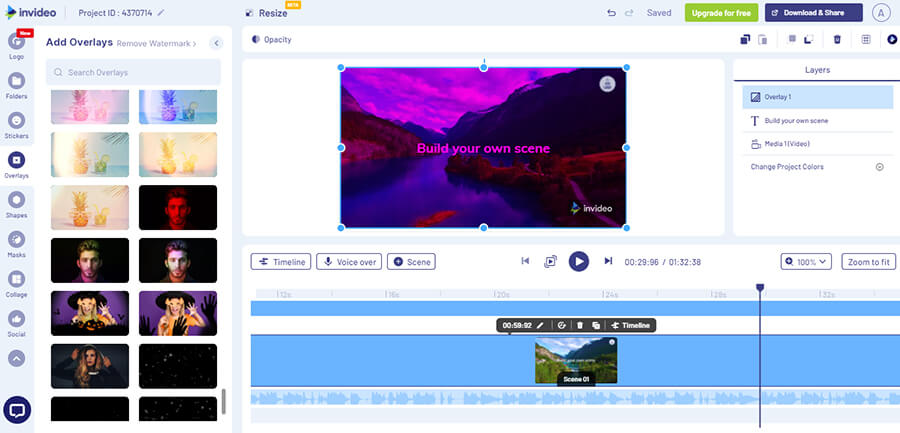 Онлайн эффекты для видео