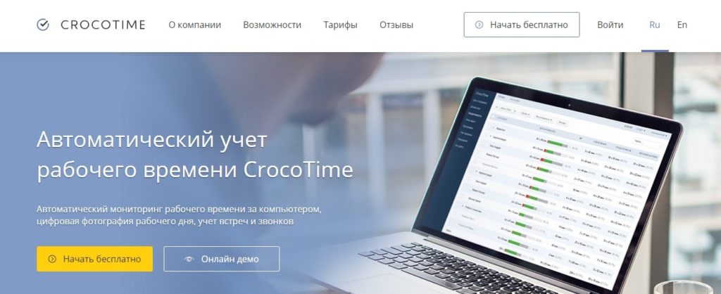 Учет рабочего времени сотрудников
