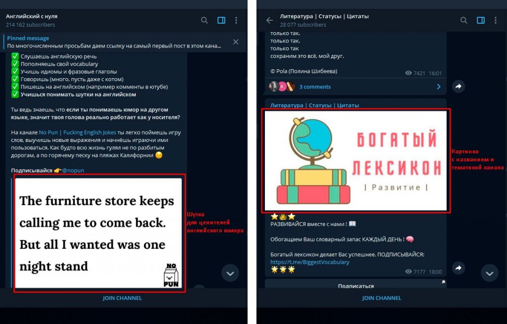 Промопост в Телеграм: создание + оформление