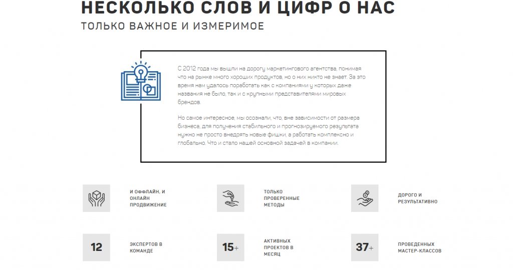 Текст для лендинга