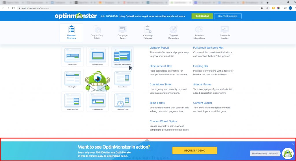 Pop-up: виды всплывающих окон