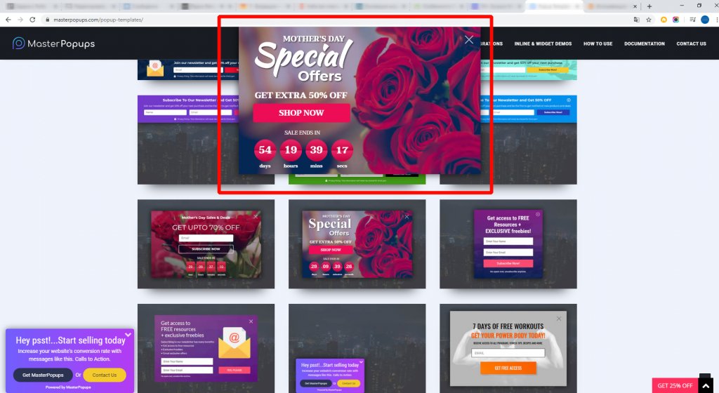 Pop-up: виды всплывающих окон