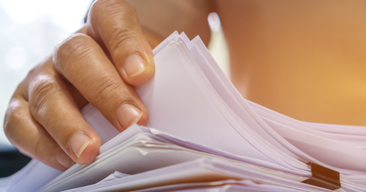 If You Are Still Working With Paper, Do This Instead!