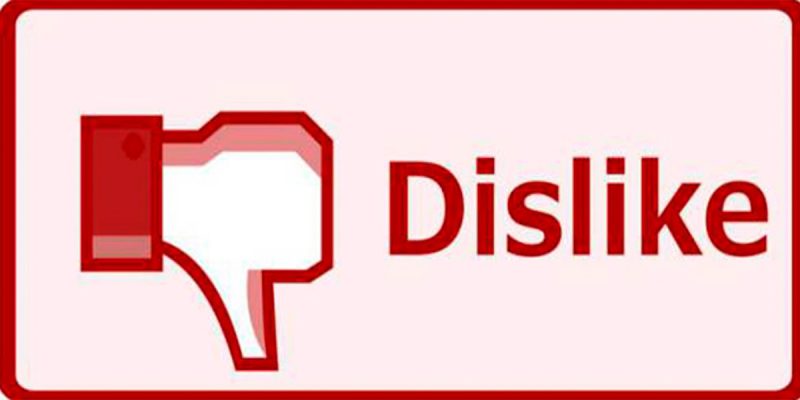 Дизлайки YouTube