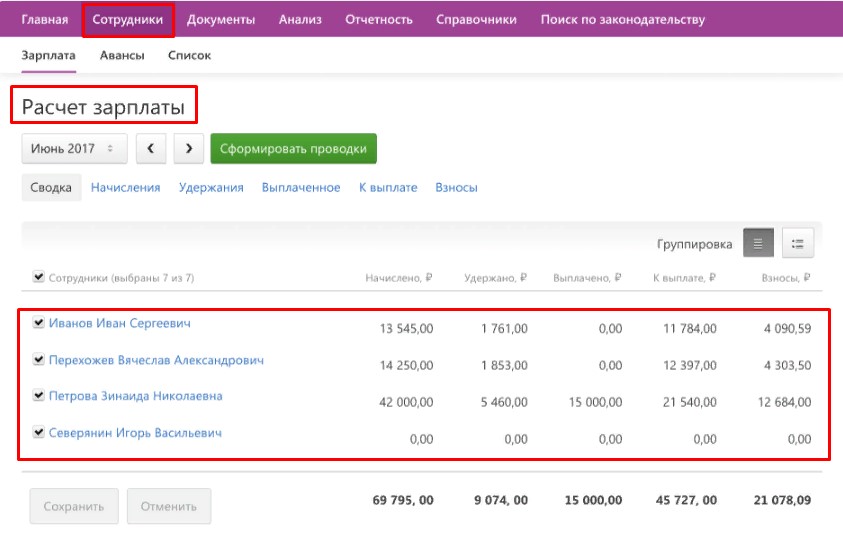 Ведение онлайн-бухгалтерии