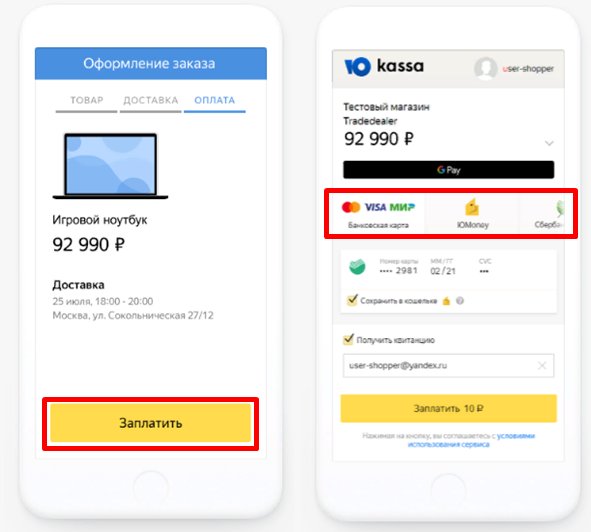 Интернет-эквайринг для интернет-магазина
