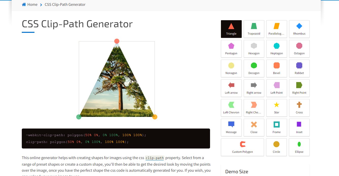 CSS Clip-path Maker