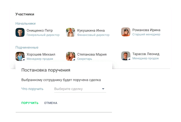 взаимодействие в црм системах