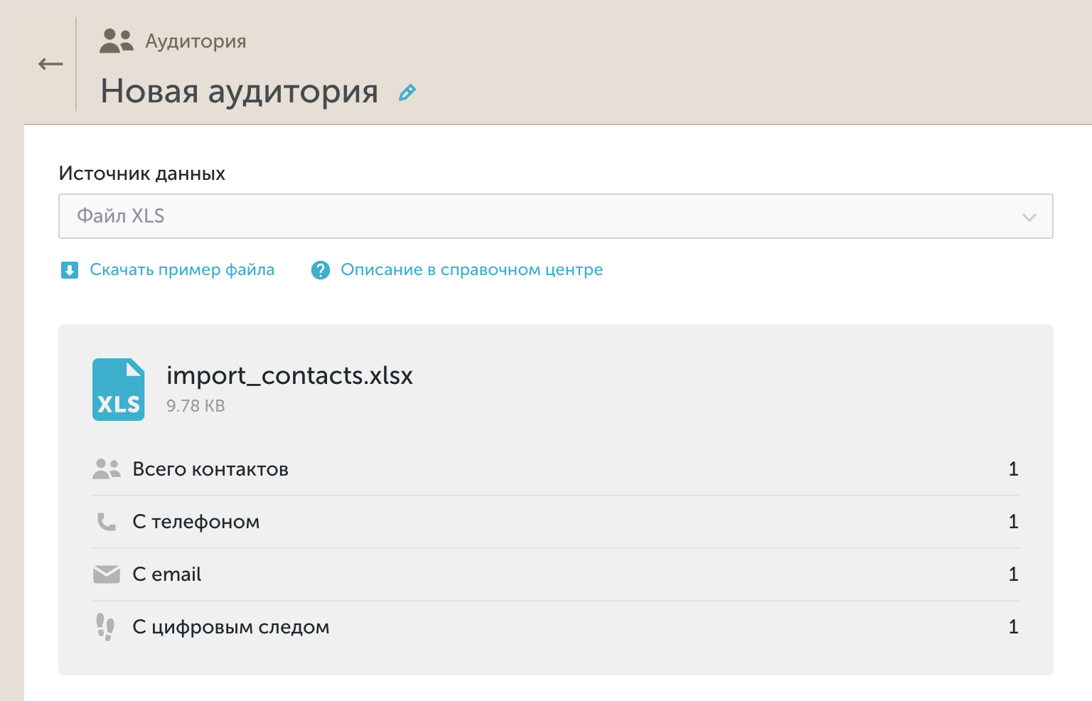 Новая аудитория