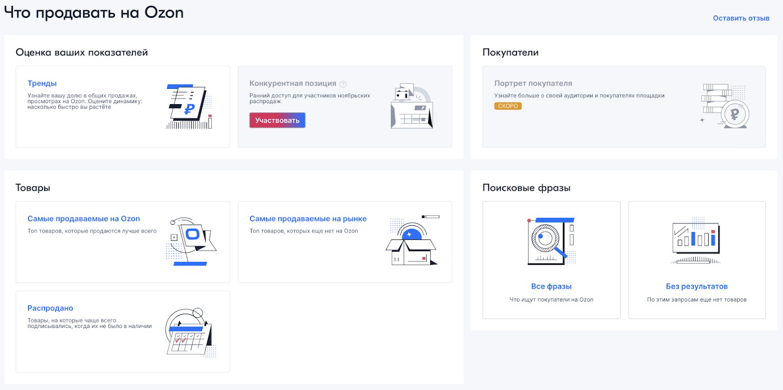 что продавать на ozon