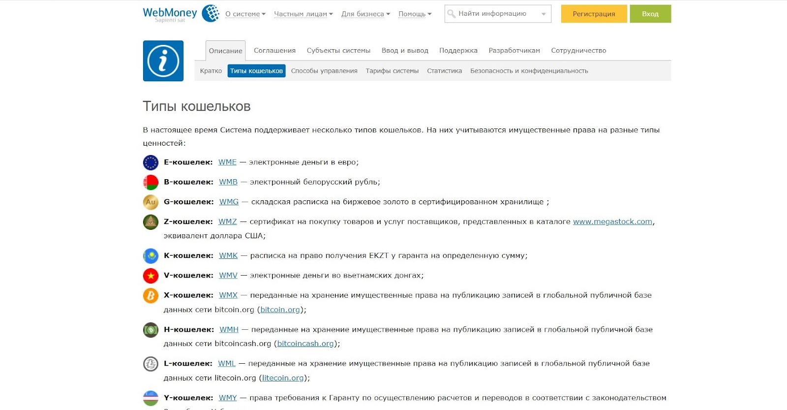 пример вывода крипты на электронный кошелёк