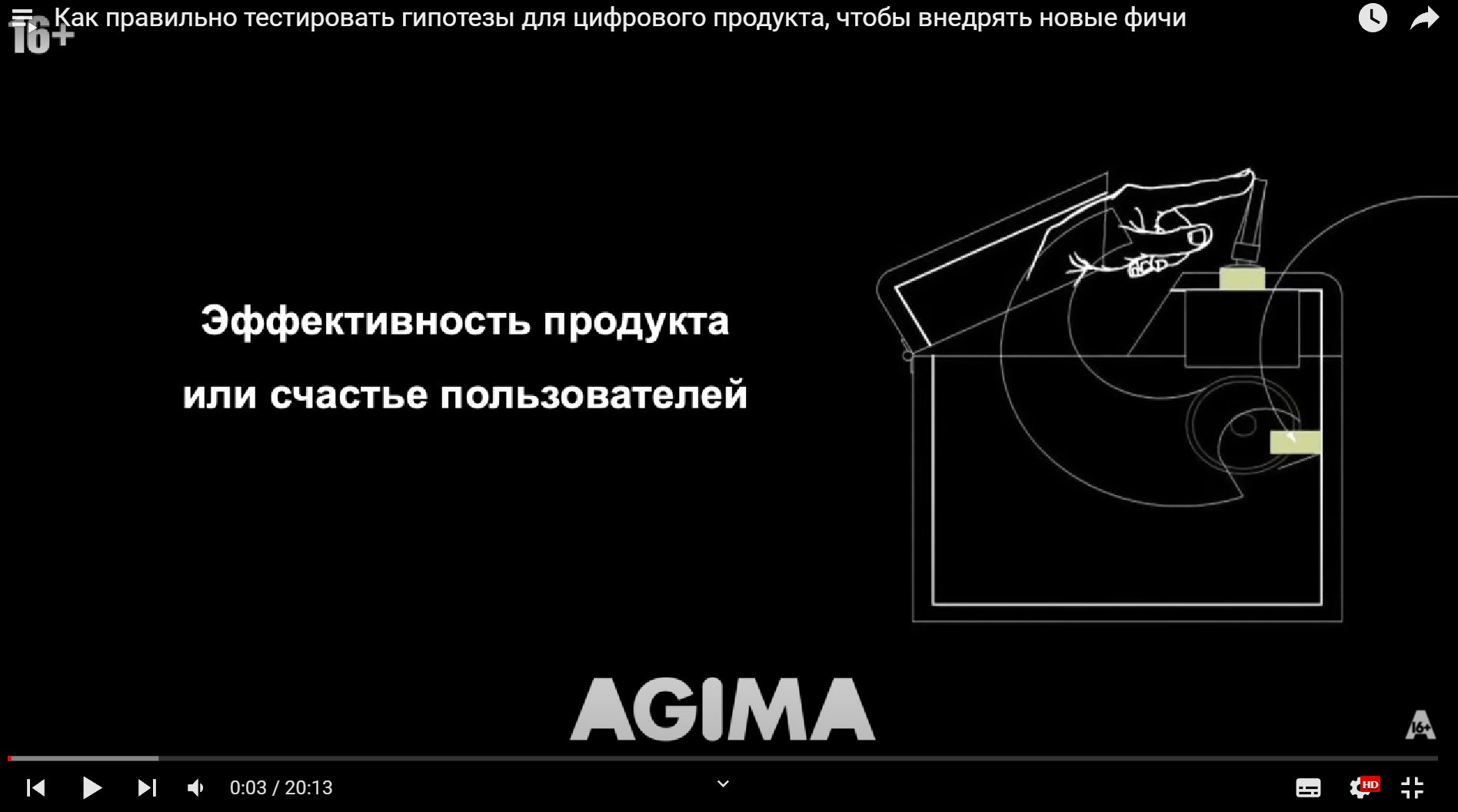лекции по продуктовой аналитики от агимы