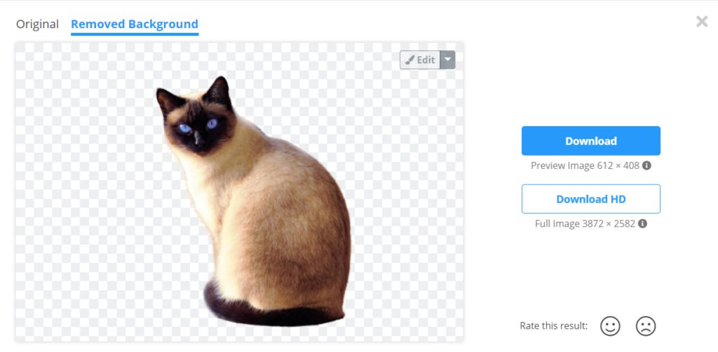 Так работает Remove.bg