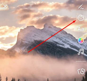 Добавление стикера