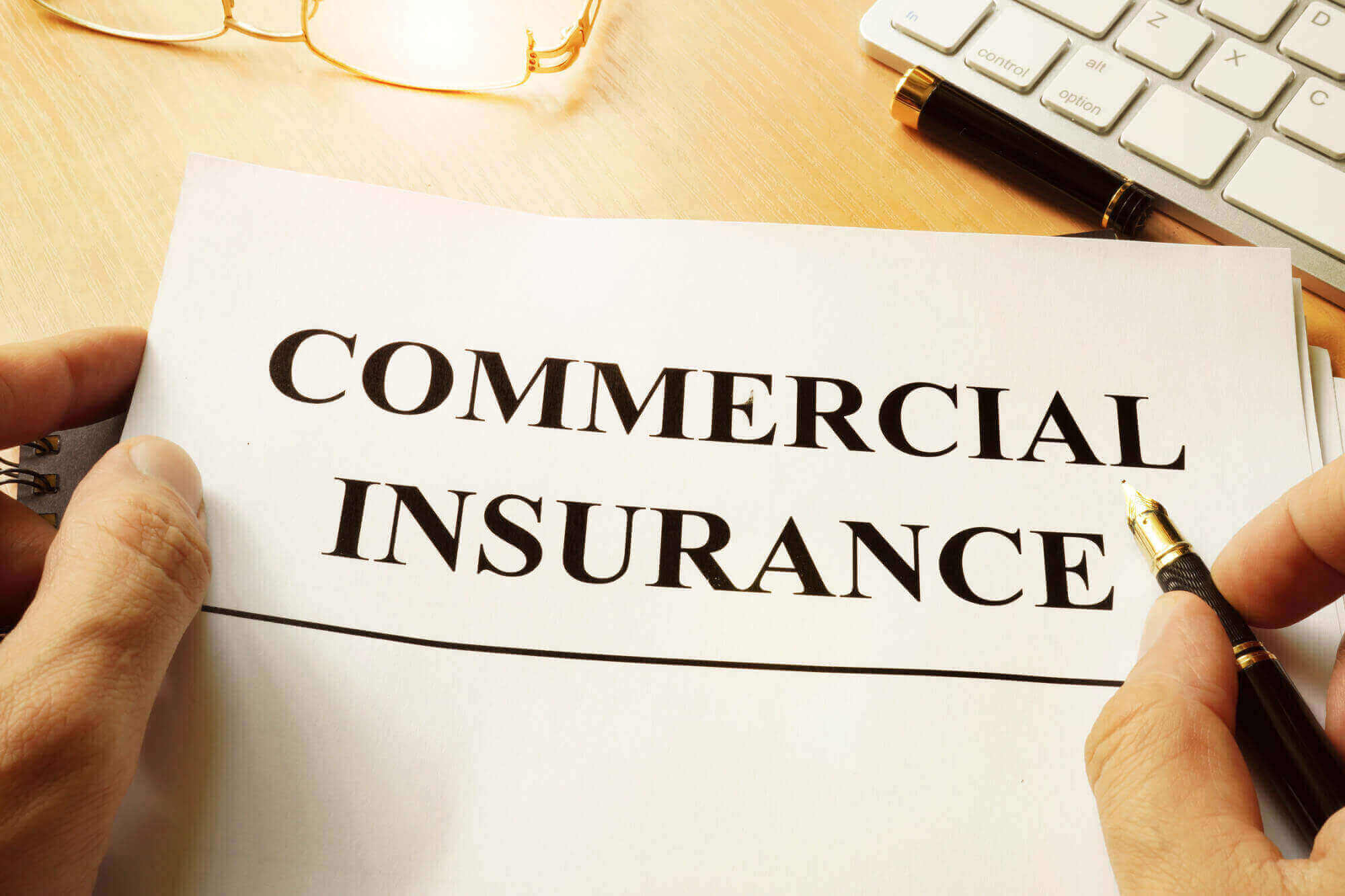The more common types of Commercial Insurance