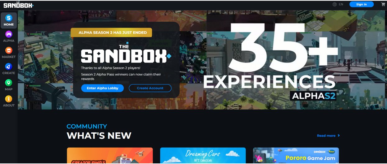 Sandbox to buy virtual land for Metaverse