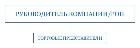 Структура отдела продаж