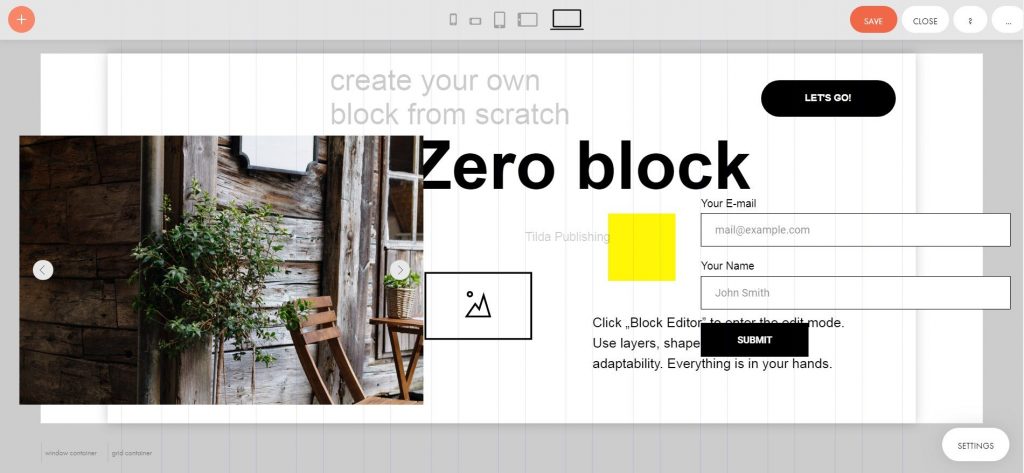 Конструктор Landing Page