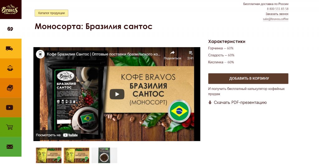 Оформление карточки товара для интернет-магазина