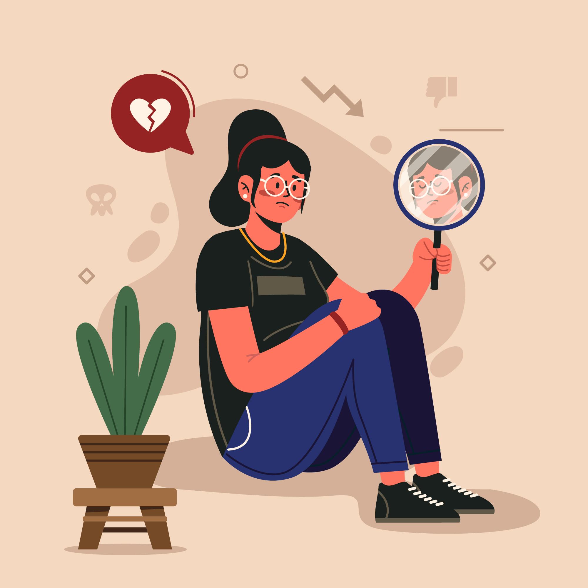 Низкая самооценка: причины и признаки