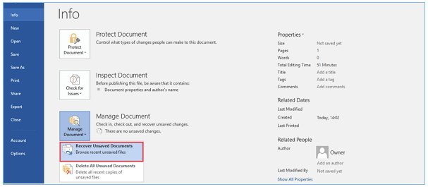 How to Recover Unsaved Word Documents on Windows & Mac?