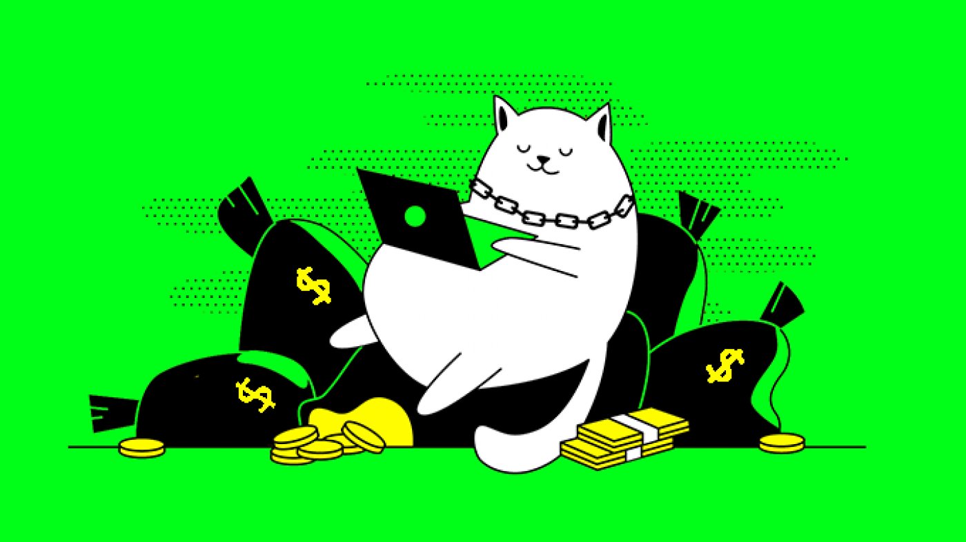 Карикатурное изображение медведя - млекопитающее дикой природы с юмором.