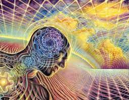 Узор современного искусства с орнаментом змеи - абстрактное фрактальное изображение.