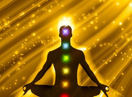 Освещение взрослого мужчины на фоне света - Lighting adult, male person in light.