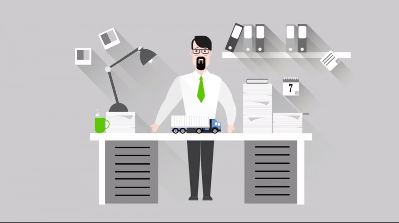 Мужчина-взрослый в рубашке и галстуке за столом внутри помещения. Мебель.