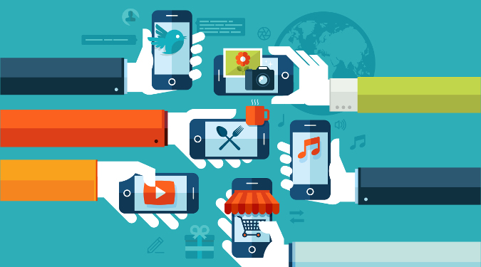 Электроника: мобильный телефон, терминал. Готово!