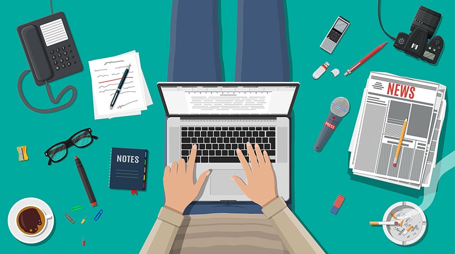 Электронное устройство с микрофоном, пером, ноутбук, компьютер, одежда, перчатка, очки, текст.