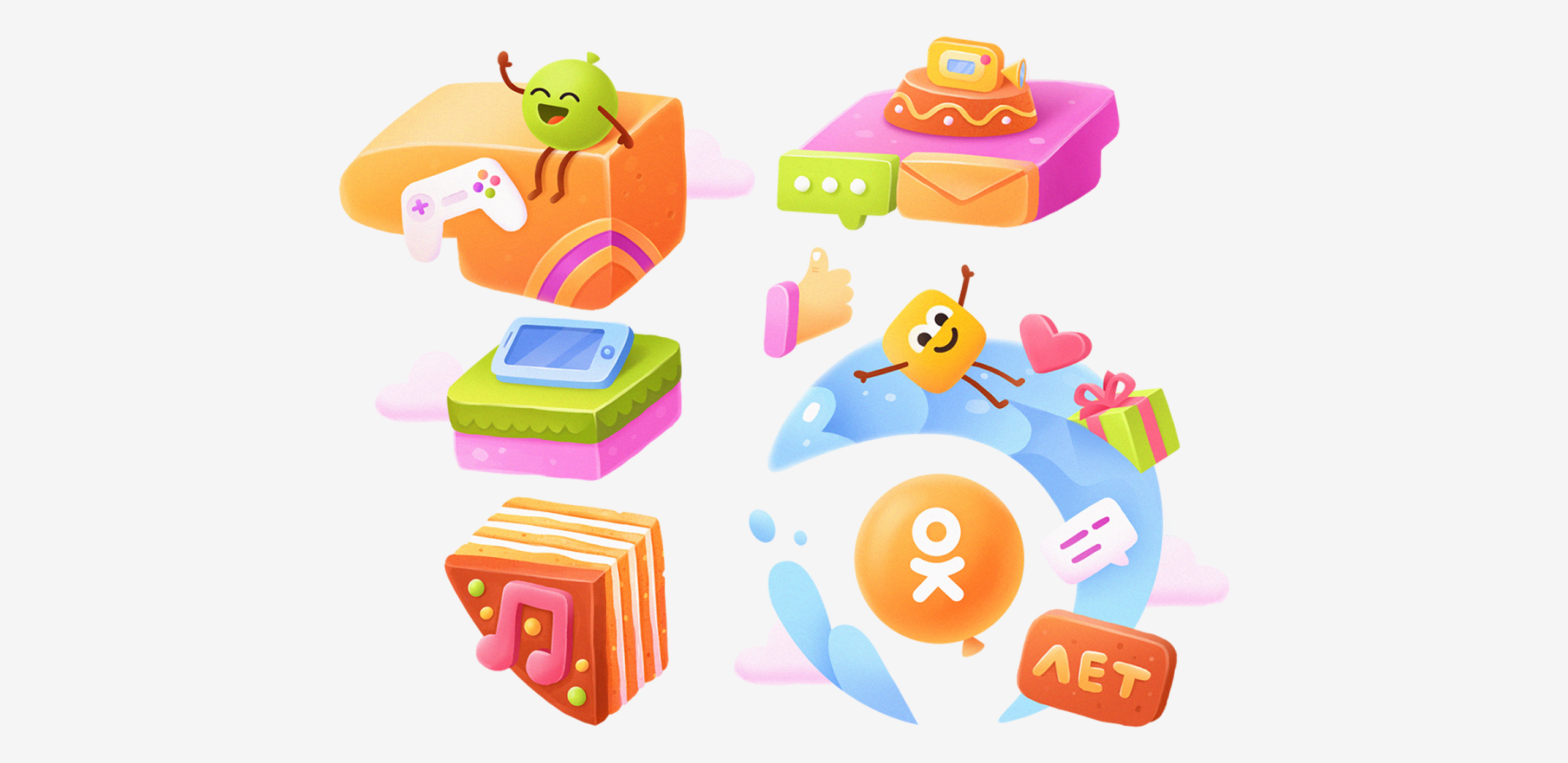 Игрушечный белый котенок с плюшевым мишкой - идеальная игрушка для ребенка.
