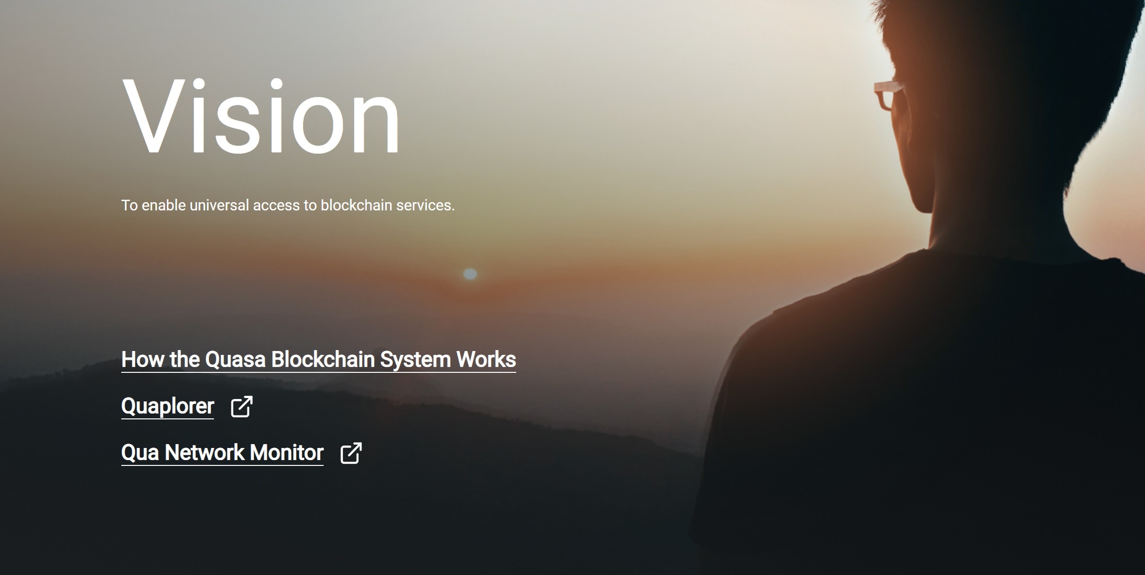 "Silhouette of a person's head against nature outdoors, sky background with advertisement poster."