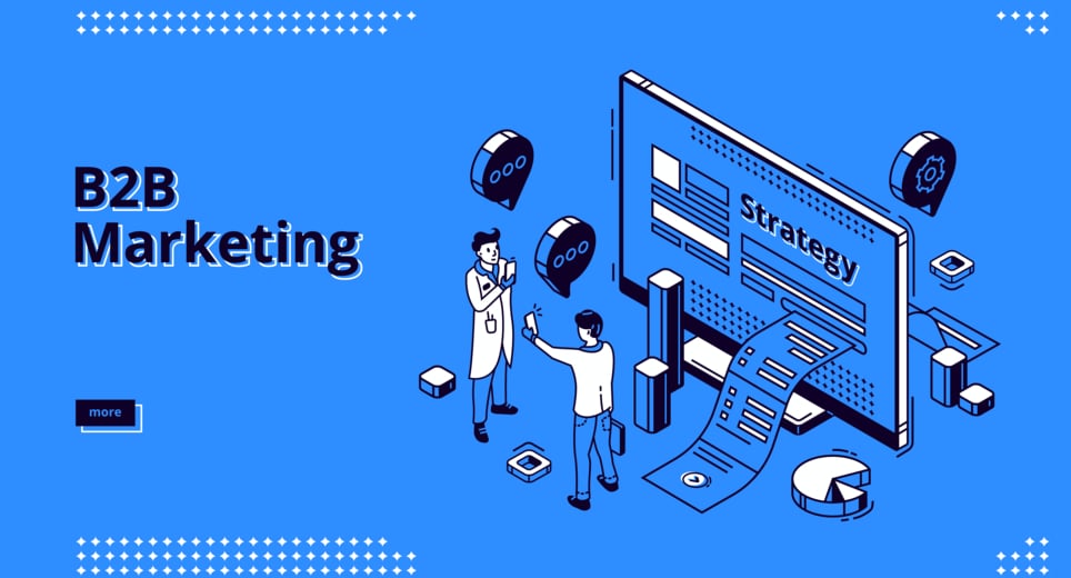 "Advertisement featuring person in front of hospital building with architecture poster"