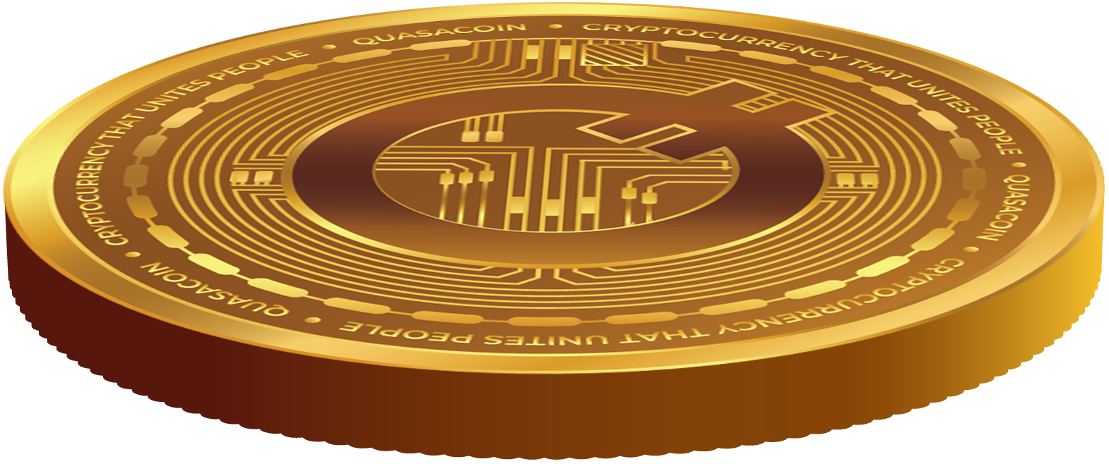 Quasacoin (QUA) is Implemented on The Ethereum Blockchain.