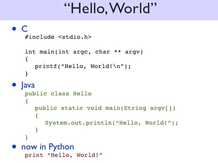 5 причин, почему именно Python стоит выбрать начинающему программисту