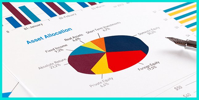 График круговой диаграммы для отчета с ключевыми показателями.