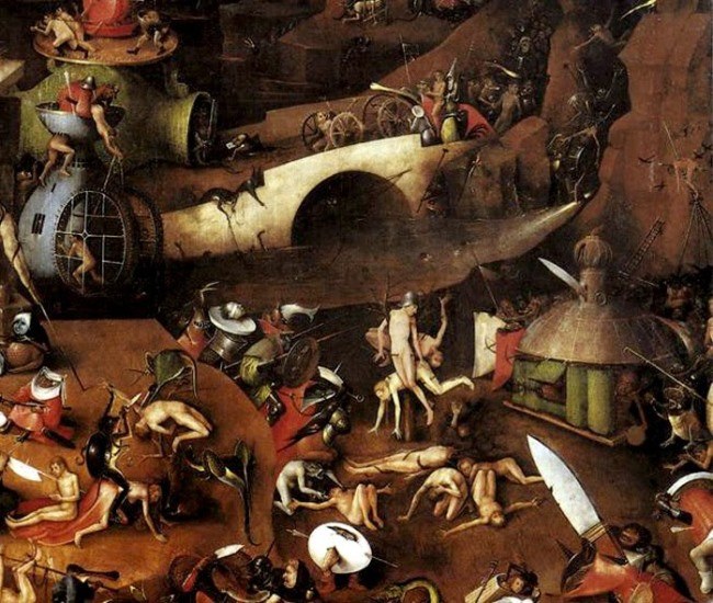 Изображение современного искусства: живопись человека в абстрактном стиле.