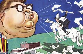 Люди читают комиксы с изображением ребенка и книгами в искусстве.