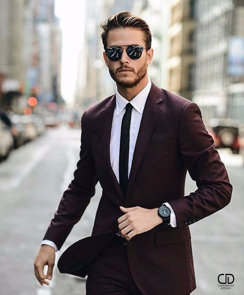 Мужчина в формальном пиджаке и пиджаке, темный костюм, мужчина в тканевом костюме.