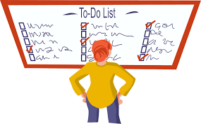 Белая доска с человеком, пишущим текст - оптимизированный текст визуальной подписи.