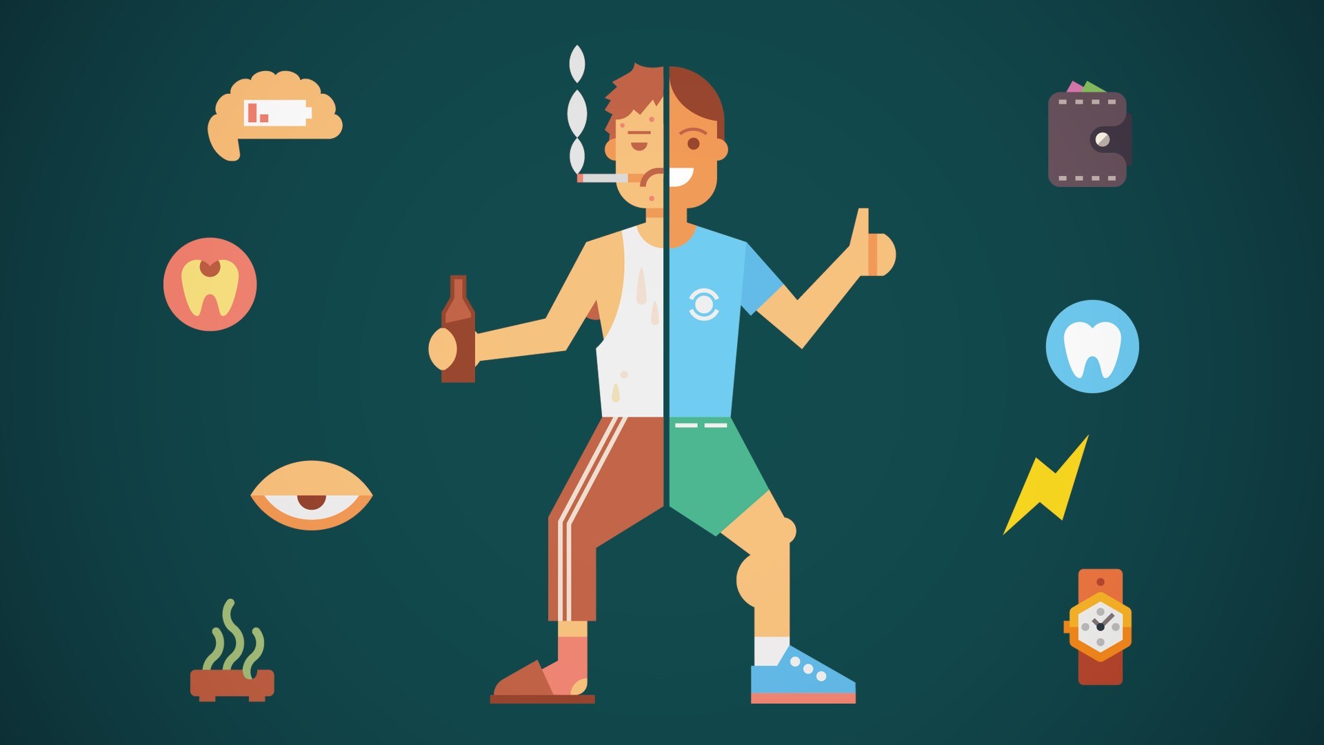 Мальчик-фокусник аккуратно жонглирует, сосредоточенно смотря вперед, смеющийся.