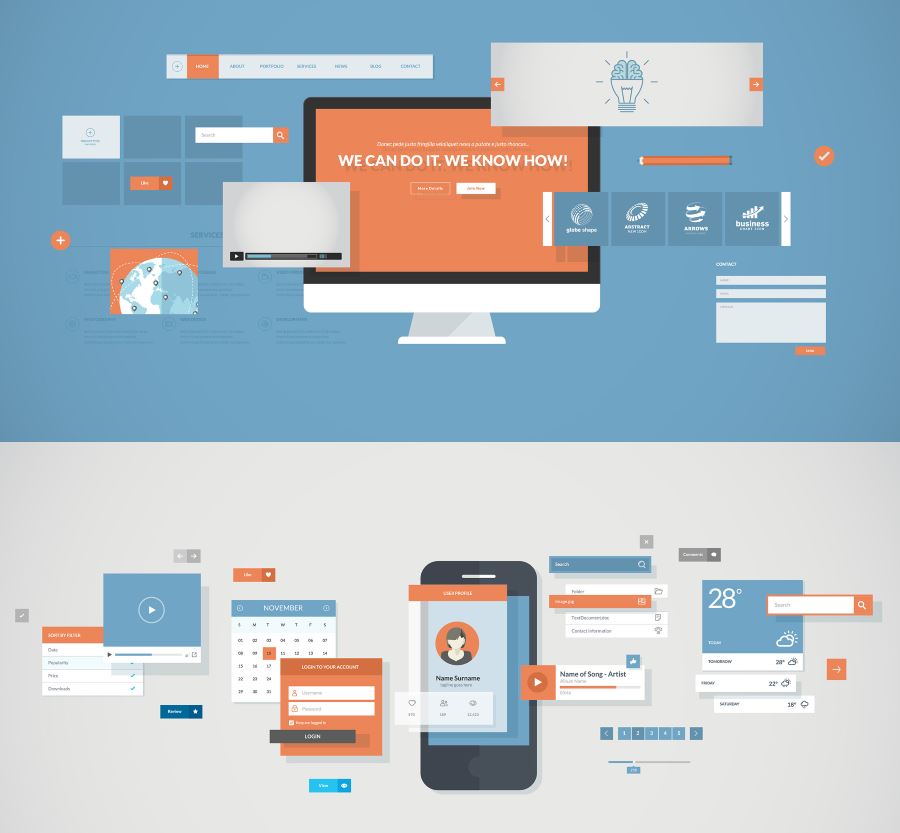 Электроника, мобильный телефон, человек с телефоном.