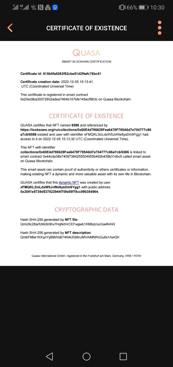 Create your own ANFT in a Сouple of Сlicks and have it Сertified on the Blockchain.