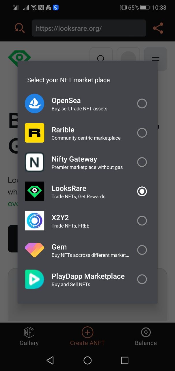Create your own ANFT in a Сouple of Сlicks and have it Сertified on the Blockchain.