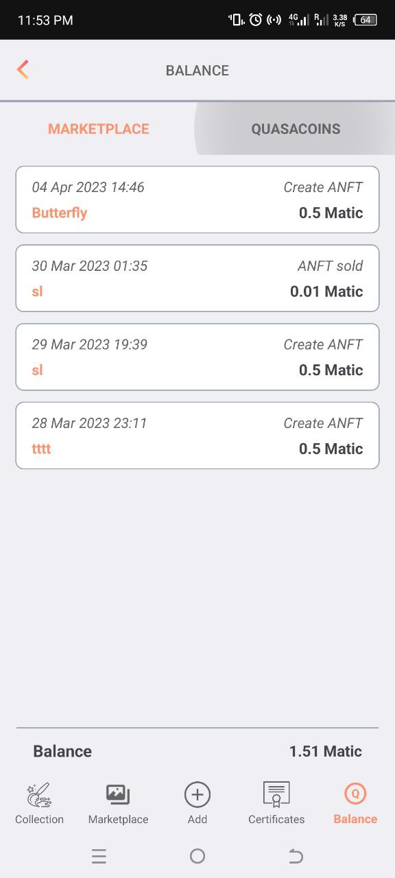 ?️‍♂️ QUASA Drop: Get MATIC For Every #ANFT Creation