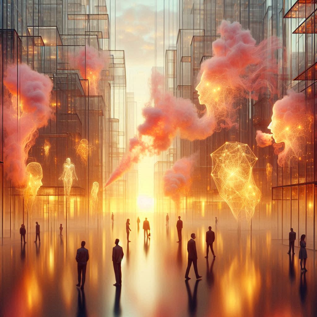 "The World Where Words Leave Traces" - Atlas of Subtle Connections