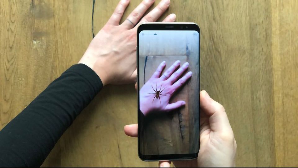 Scientists Use AR to Make Arachnophobes See Huge Spiders
