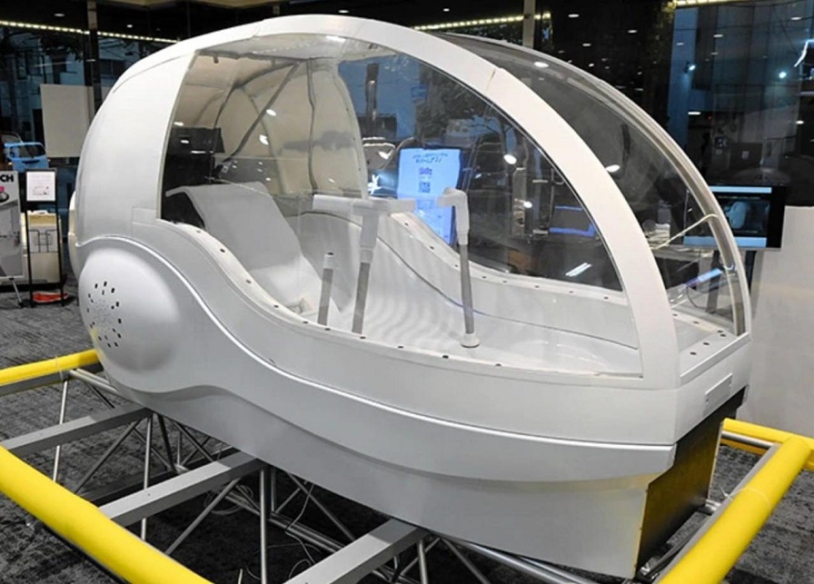 Scientists Invent Giant Dishwashing Machine for Entire Human Bodies